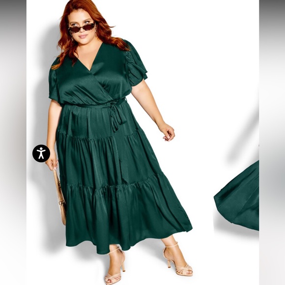 NWT City Chic Tiered Maxi Sweetness Dress 🔥 - Picture 3 of 6